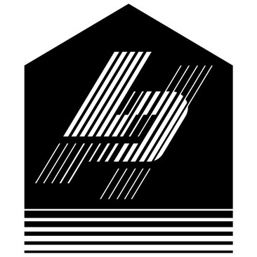 黑色线条组合logo