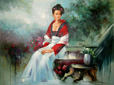 古代中国美人无框画 图品汇