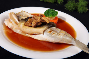 清炖河豚鱼图片
