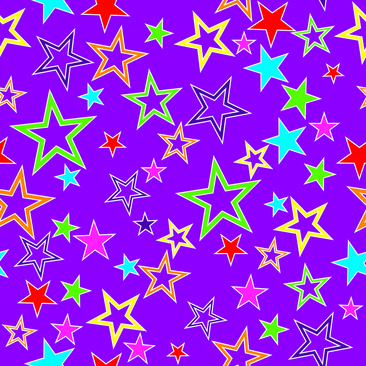 彩色五角星背景图案 图品汇