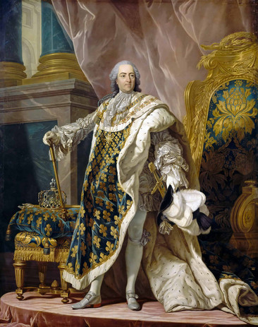 拿着手杖的国王欧洲宫廷油画
