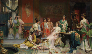 贵族欧洲宫廷油画欣赏画的贵族欧洲宫廷油画餐厅里的贵族们宫廷油画
