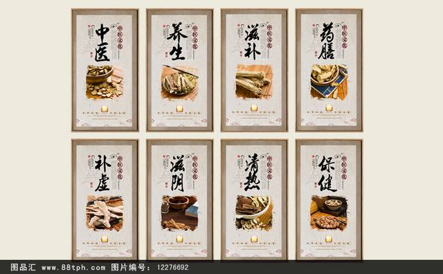 中医文化宣传海报设计模板