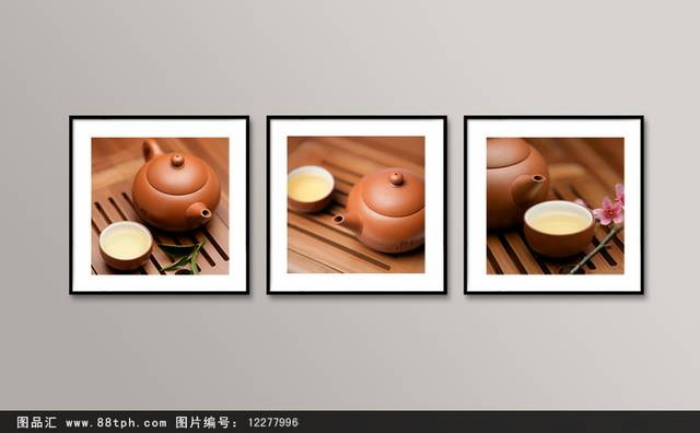 茶壶装饰画设计