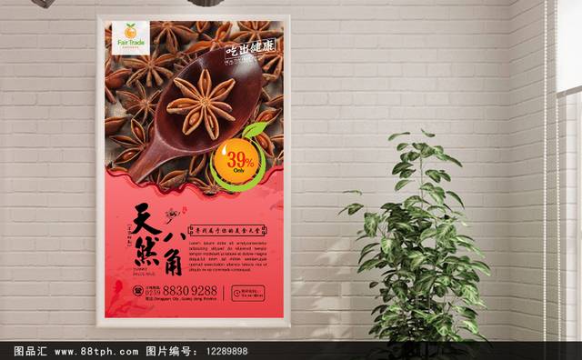 经典八角宣传海报设计