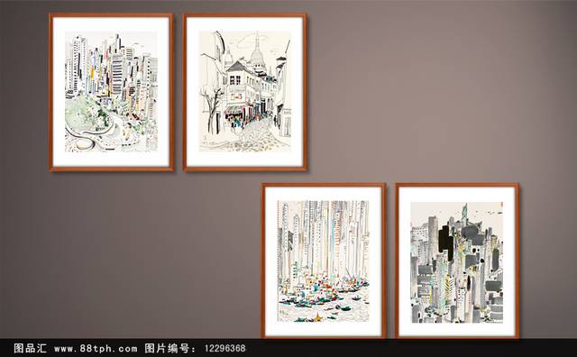 高档山水画