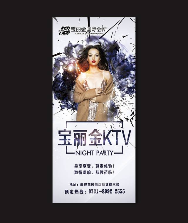 精美高档KTV宣传海报设计