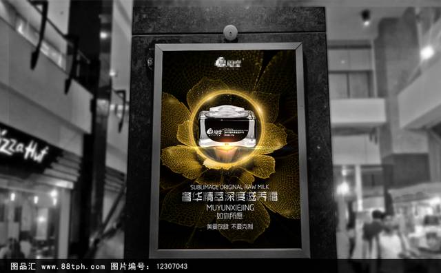 奢华精萃深度滋养霜海报