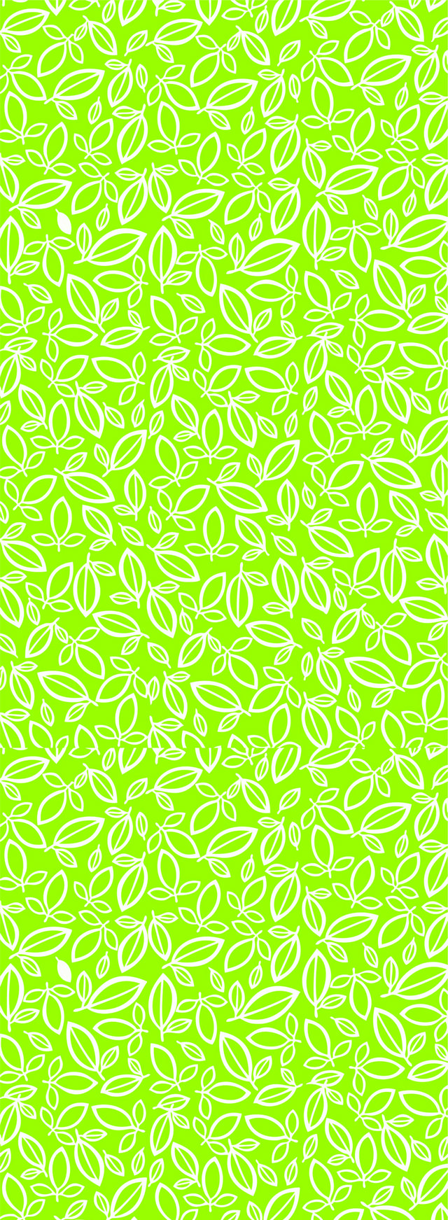绿色抽象叶子花纹背景