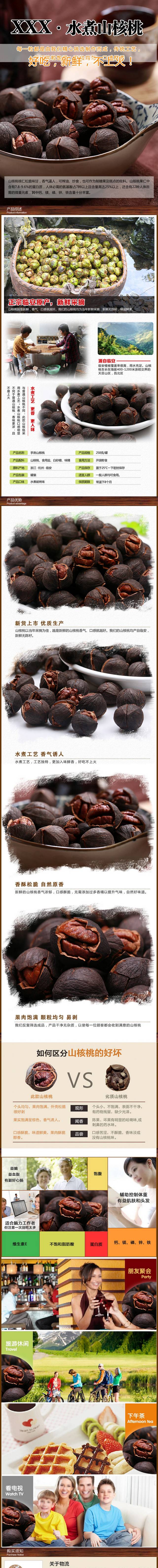 水煮山核桃详情图片