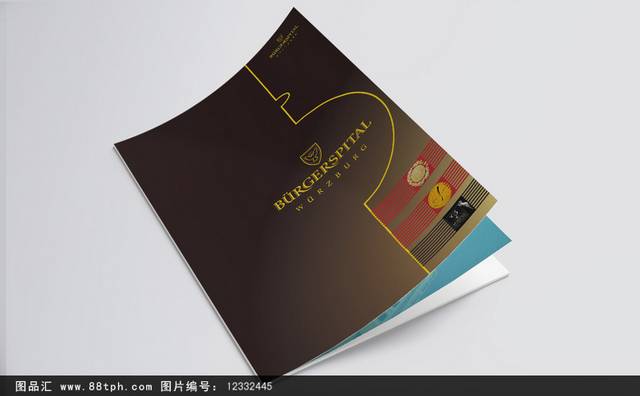 高端时尚红酒画册设计