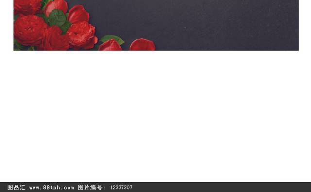 七夕玫瑰花瓣设计素材