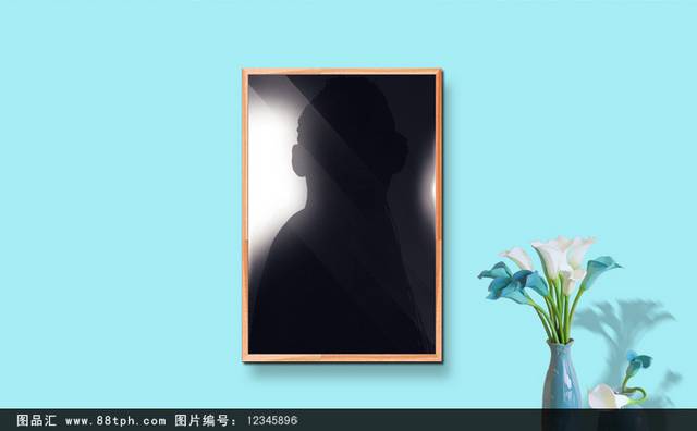 抽象个性欧美海报PSD模板