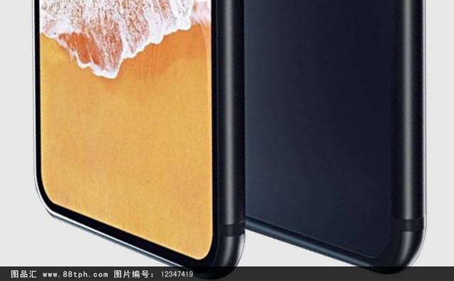 黑白色iPhone8素材