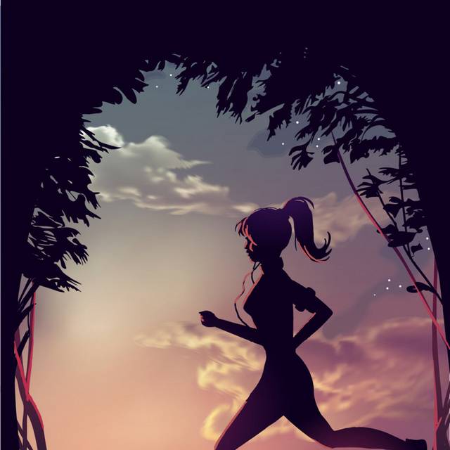 晨跑的女生