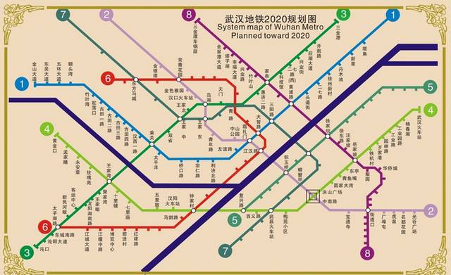 武汉2020年规划图