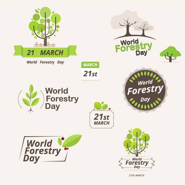 国际森林日标志