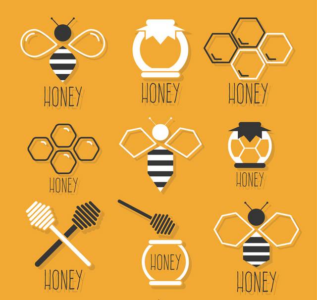 蜂蜜元素图标