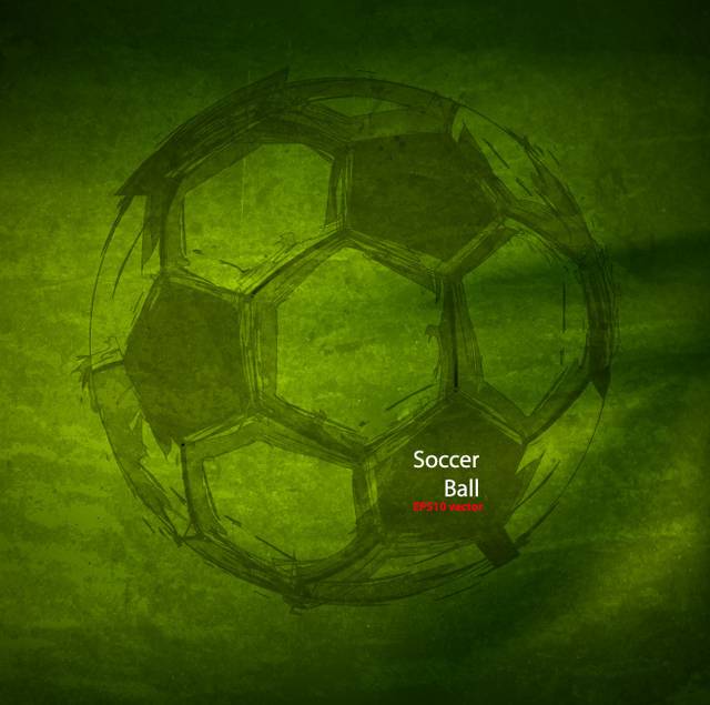 创意足球海报