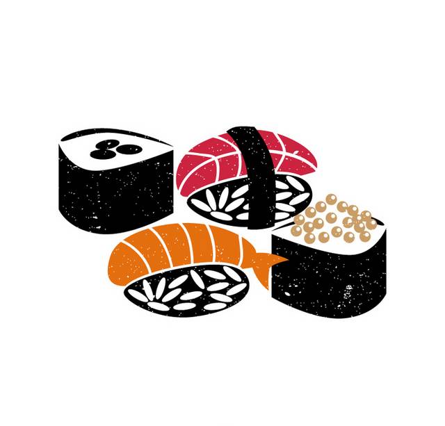 漂亮美味日本寿司