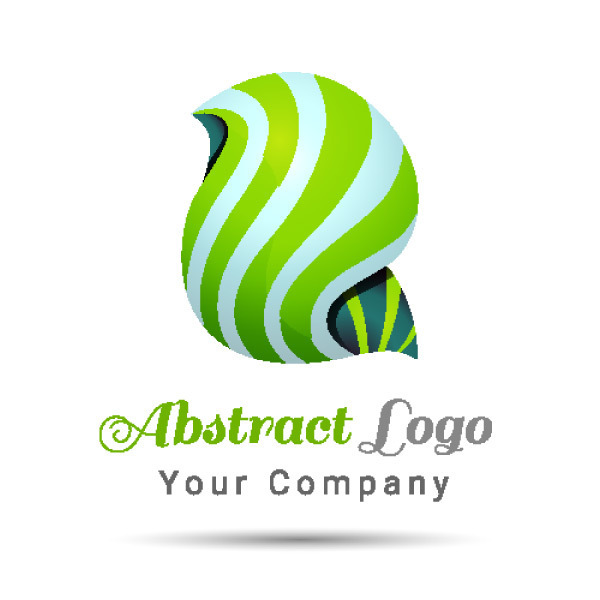 抽象立体logo1