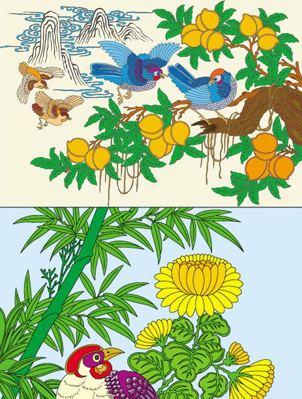 中国古典花鸟画