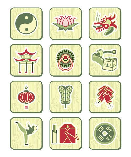 中国传统图标