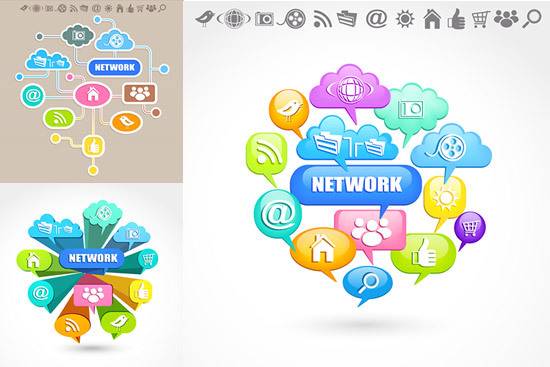 网络相关图标