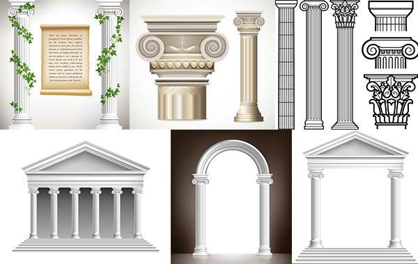 古罗马柱子设计