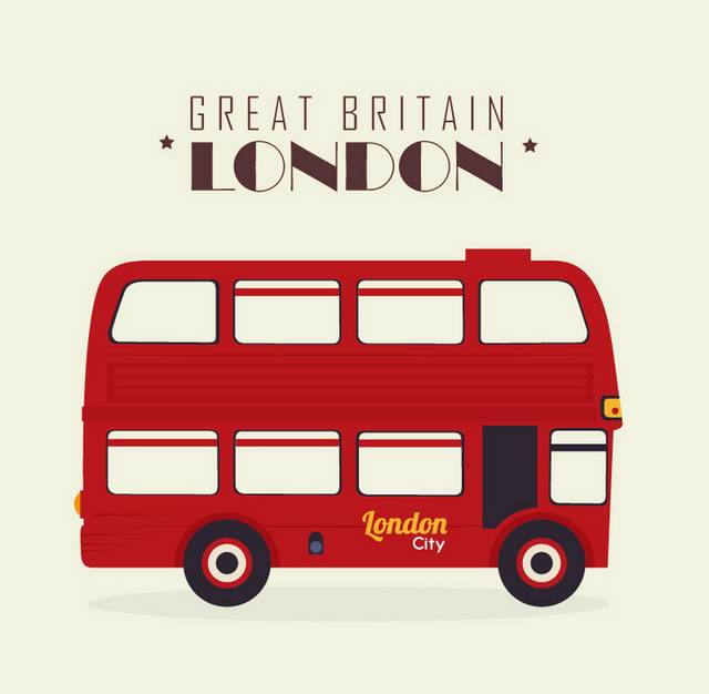 伦敦双层巴士