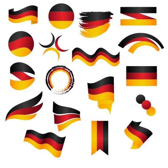 国旗德国国旗设计元素