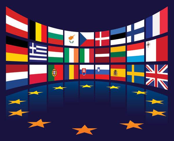 欧盟国家旗帜