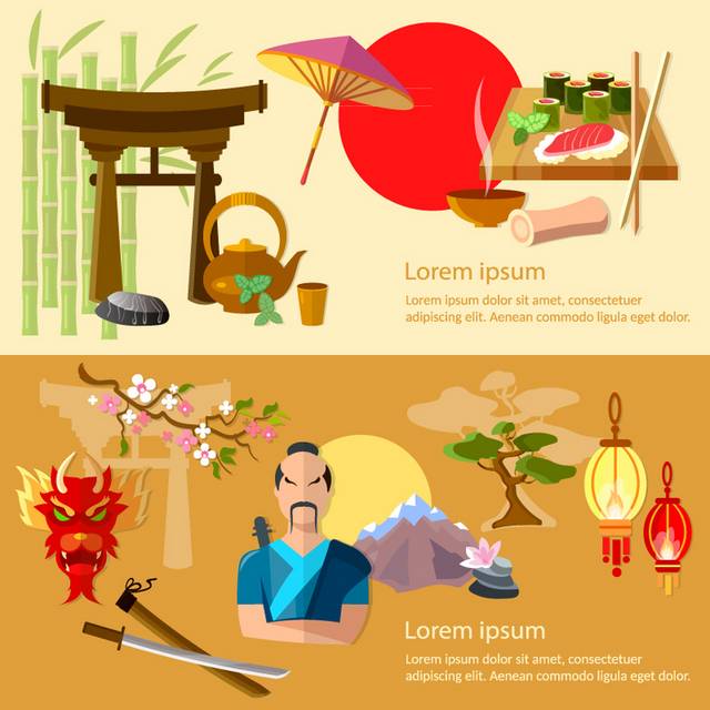 日本元素banner