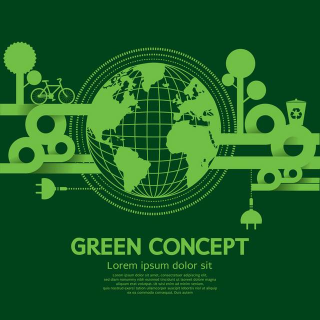 地球环保海报