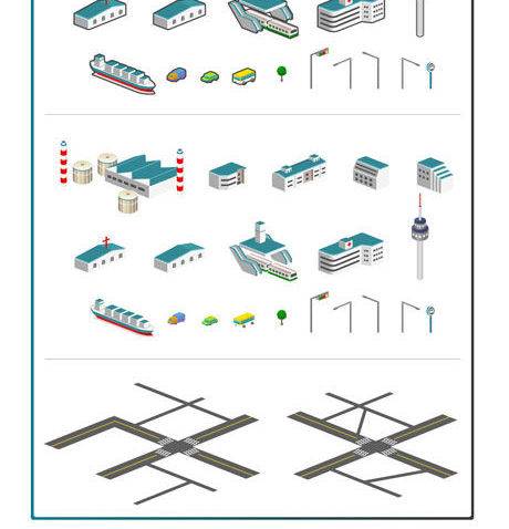 城市规划图元素3