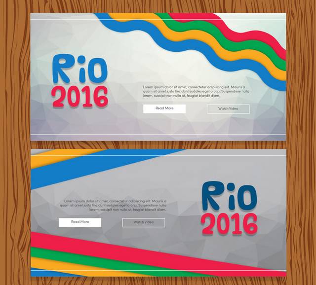 2016奥运会卡片