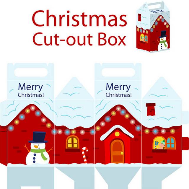 圣诞节包装盒设计