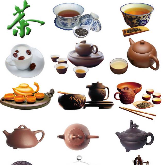 中式传统茶具大全