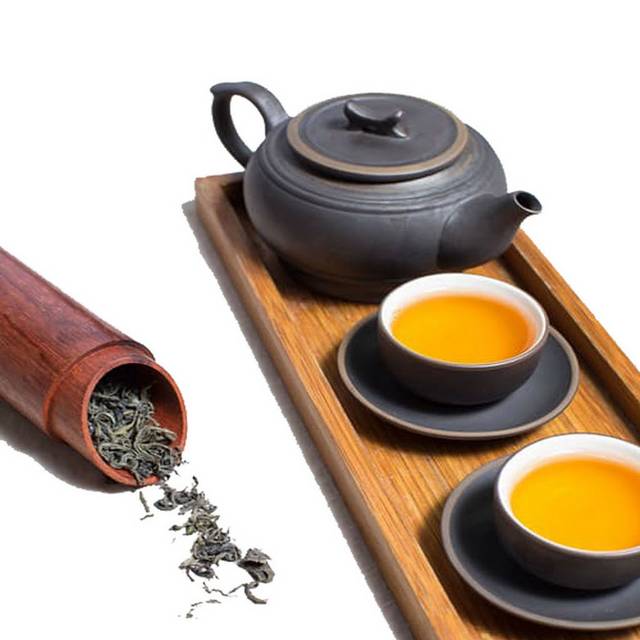 茶壶茶叶茶杯素材