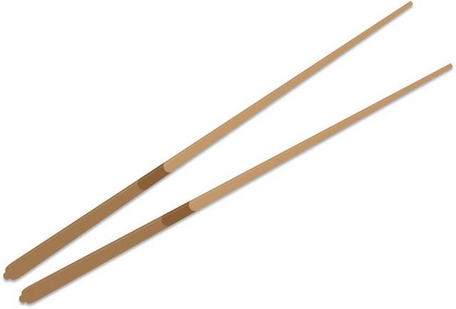 手绘木筷