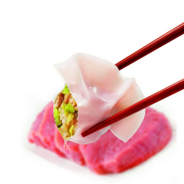 筷子夹水饺素材