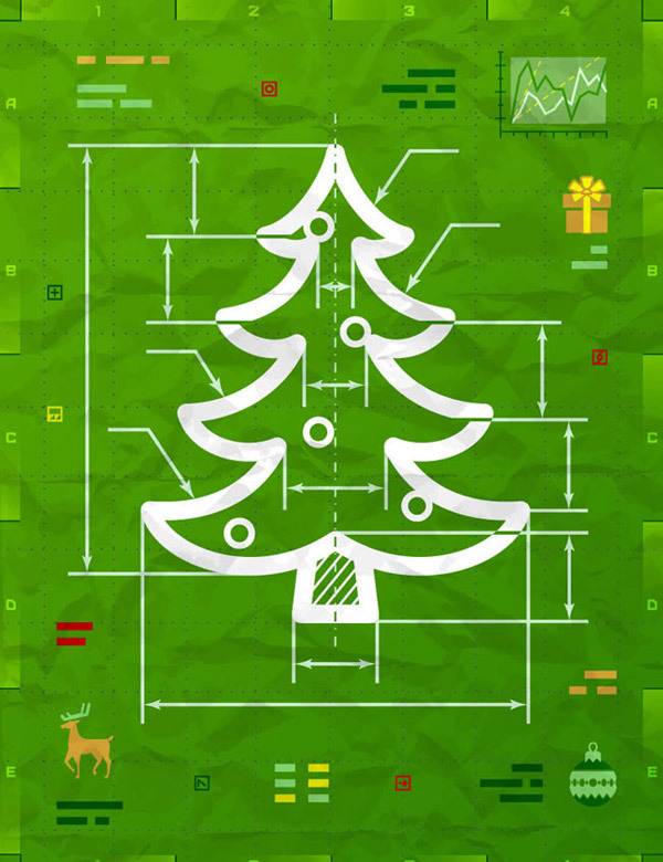 圣诞树信息图1