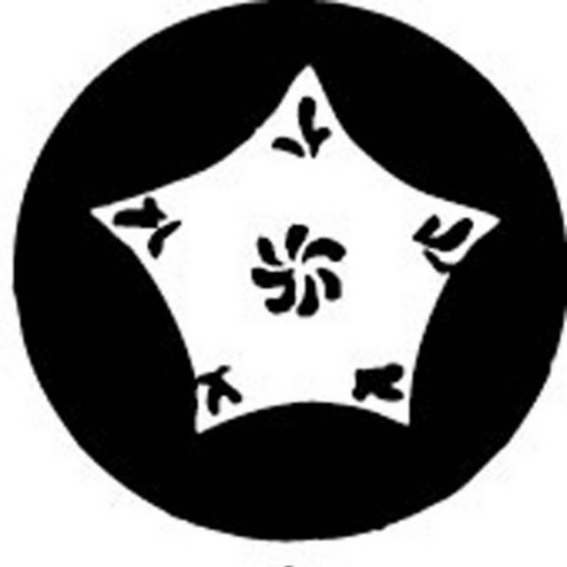 五角星花纹素材