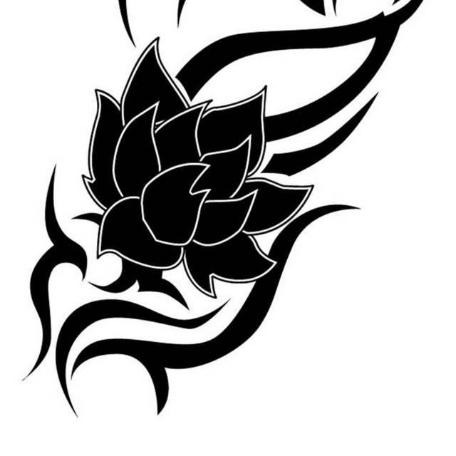 图腾图案花卉