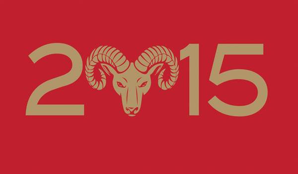 2015羊头图案