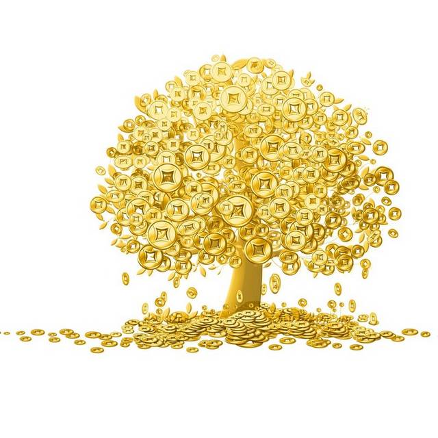 金银树素材