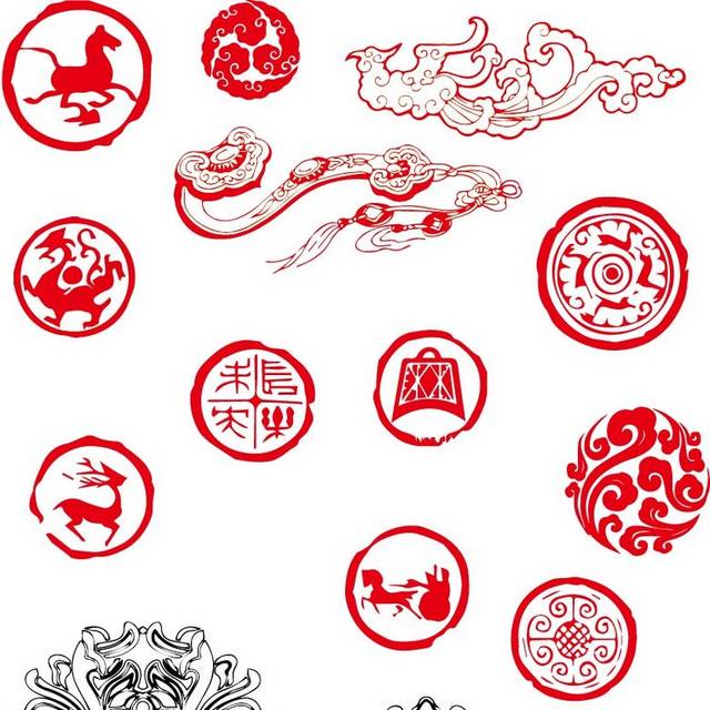 中国传统吉祥图案素材