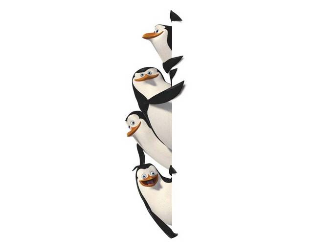 一组企鹅矢量图