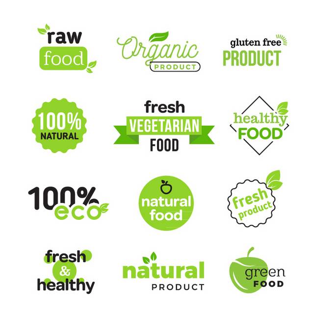 12款绿色健康食品标志