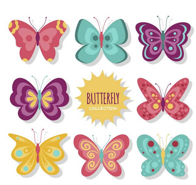 8款创意蝴蝶设计